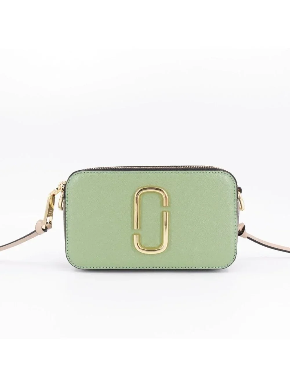 Marc Jacobs Snapshot Small Leather Camera Bag Green OS